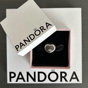 NEW Retired Pandora All-Seeing Eye & Heart Charm